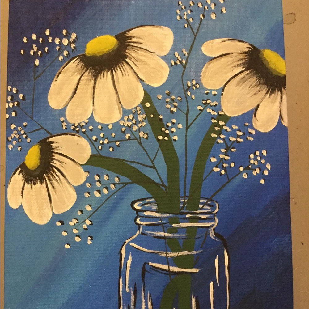 Small flower painting